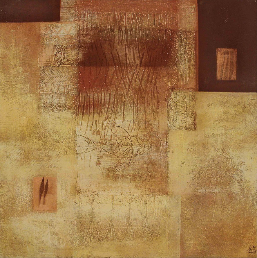 004 - il-richiamo 80 x 80 cm