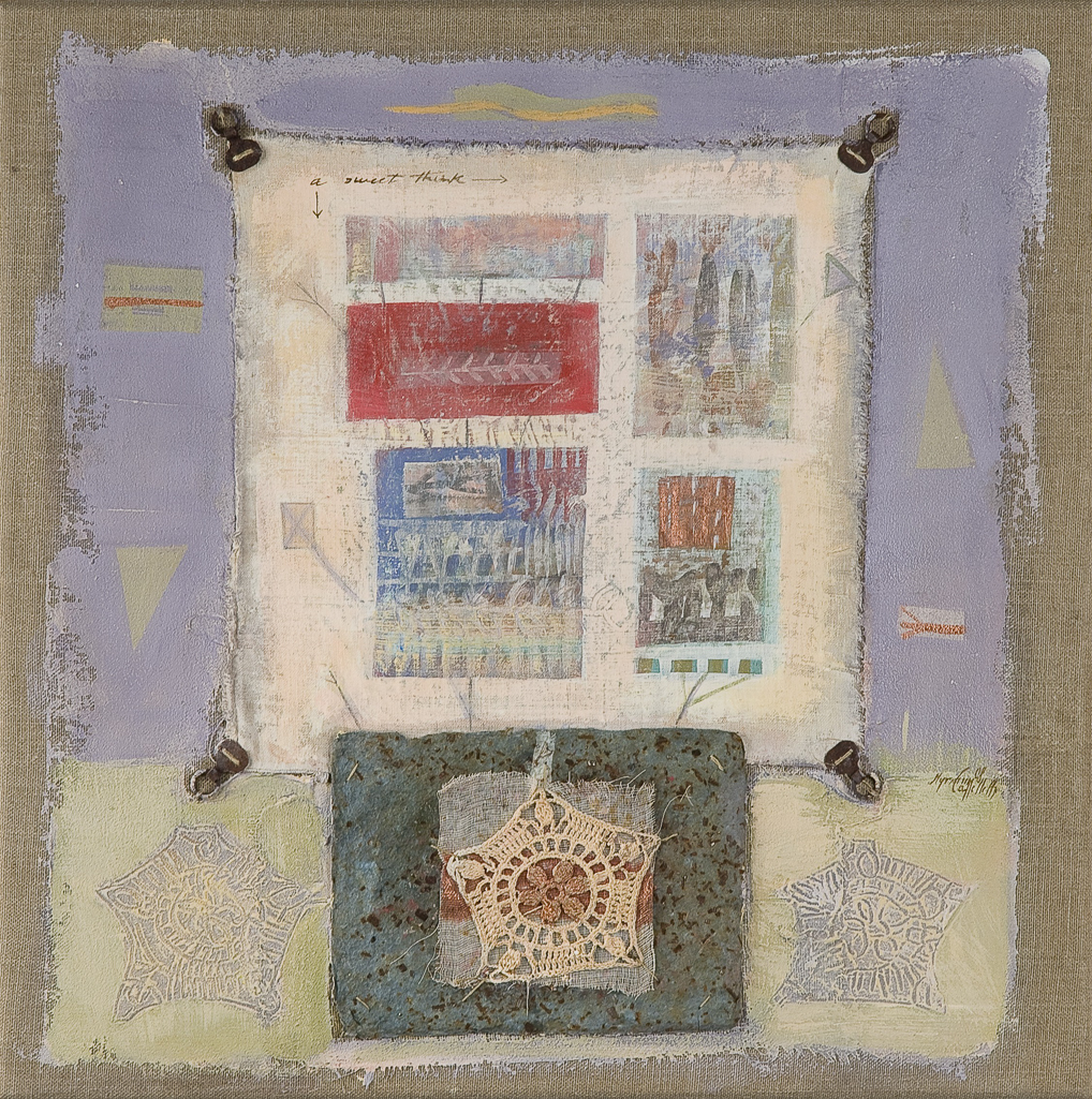 029 - sweet think  - 60 x 60 x 6 cm